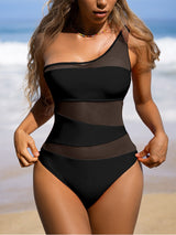 Sandra Mesh Patchwork Monokini