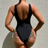 Kaley Mesh Splicing Monokini