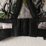 Elsie Embroidered Floral Lace Lingerie Set
