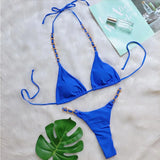 Cierra Chain Weave 2-Pc Brazilian Bikini Set