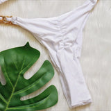 Cierra Chain Weave 2-Pc Brazilian Bikini Set