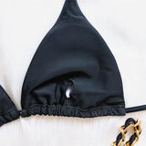 Cierra Chain Weave 2-Pc Brazilian Bikini Set