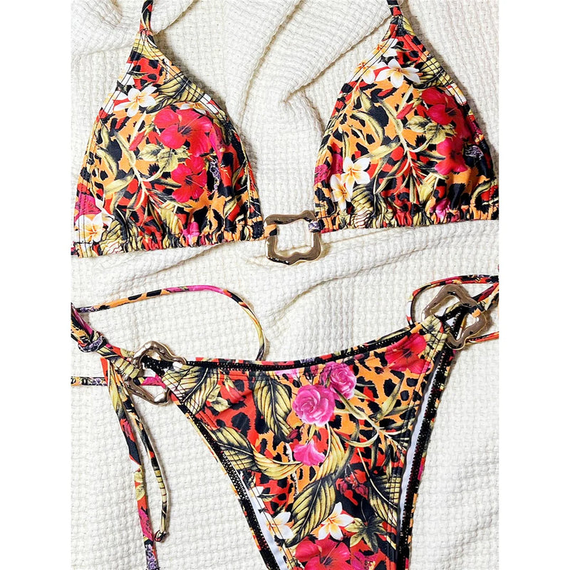 Kendra Floral 2-Pc Bikini Set