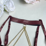 Desiree Open Wired Chain Bra Lingerie Set