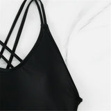 Sonia Lace Up Cross Back Monokini
