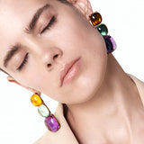 Grace Multicolor Drop Earrings