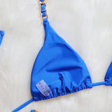 Cierra Chain Weave 2-Pc Brazilian Bikini Set