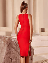 Clarissa Embellished Bandage Dress