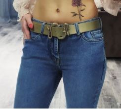 Anika Snake Buckle Belt