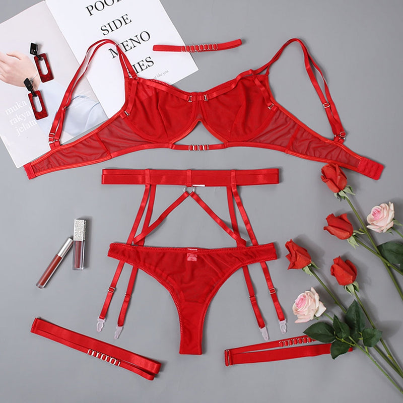 Bianca 6-Pc Lingerie Set