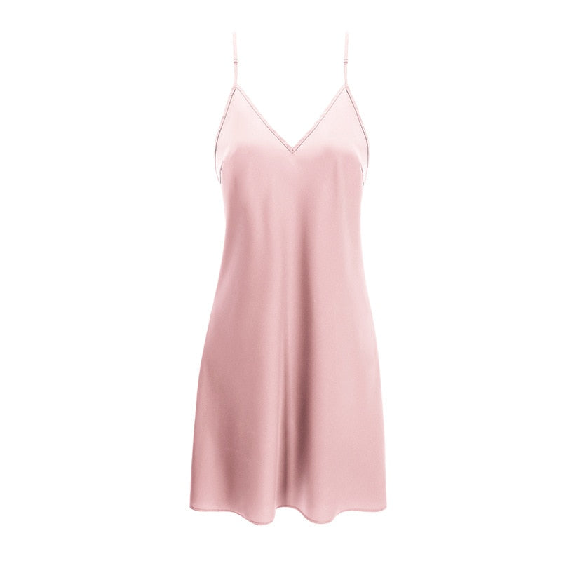 Francine Satin Slip Dress