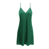 Francine Satin Slip Dress