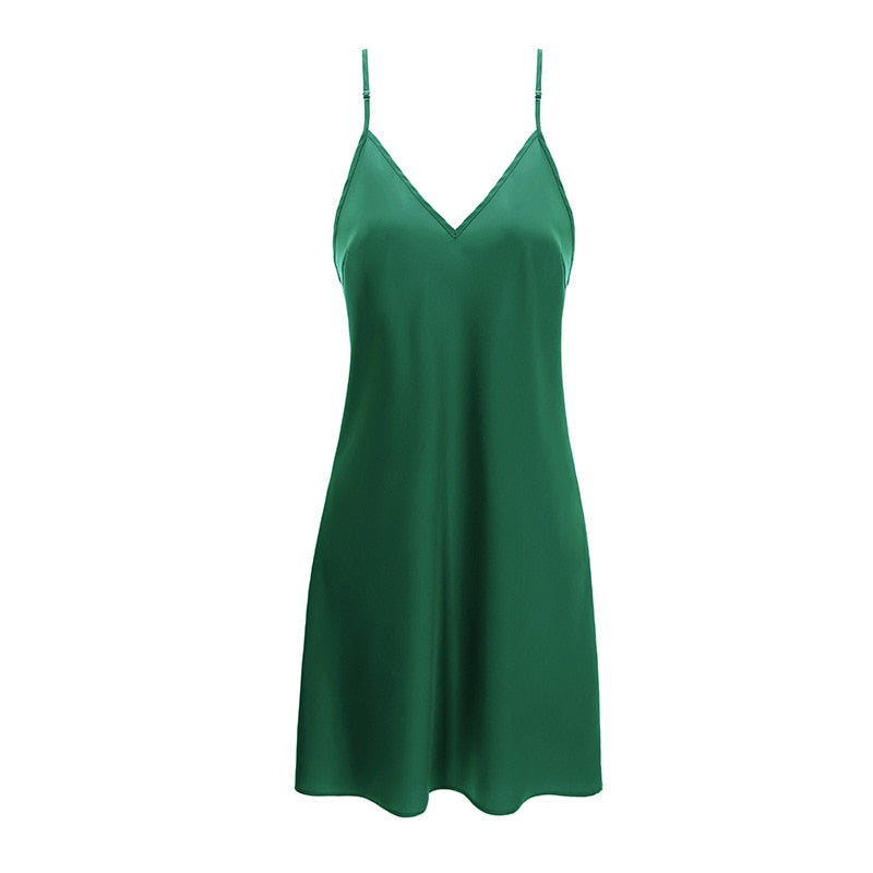 Francine Satin Slip Dress