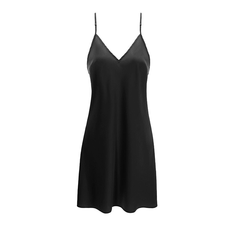 Francine Satin Slip Dress