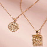 Hera Hestia Duo Necklace Set