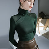 Allie Turtleneck Long-sleeve Top