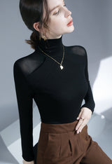 Allie Turtleneck Long-sleeve Top