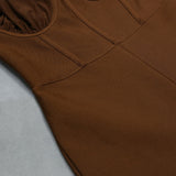 Sylvia Halter Bandage Jumpsuit