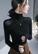 Allie Turtleneck Long-sleeve Top