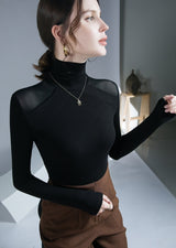 Allie Turtleneck Long-sleeve Top