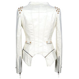 Xenia Studded Leather Jacket