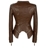 Xenia Studded Leather Jacket